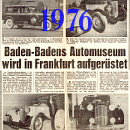 Baden Badens Automuseum wird in Frankfurt aufger&uuml;stet