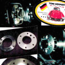 Qualit&auml;tsgepr&uuml;fte Rudge-Bremsscheiben-Fertigung - Patent und Konstruktion: Toni Geppert