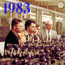 Schulung im Mercedes-Benz Werk Stuttgart 1983