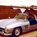Toni Geppert im 300 SL
